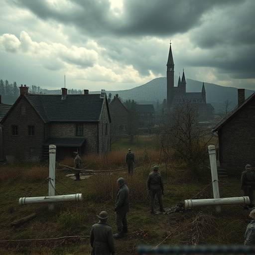 Screenshot from Chronoscape showing a historical battlefield.